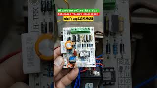 ShortAutomatic stabilizer Best PcbboardMicrocontroller kit 05 steps [upl. by Davy877]