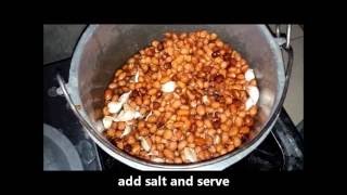 how to cook peanuts in easy way [upl. by Ycam]