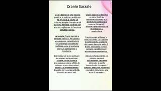 Cranio Sacrale [upl. by Tanitansy]