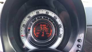 2016 FIAT 500 060 mph Acceleration [upl. by Salakcin]