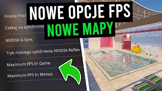 Aktualizacja CS2  Nowe opcje FPS Nowe mapy i tyle [upl. by Ekalb358]