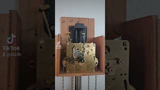 Hanging Grandmother Clock without Dial foryou clock antiqueclock grandfatherclock tn24h shorts [upl. by Nelli]