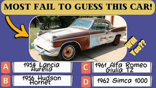 Can You Guess These Vintage Cars with 3 Headlights Only 1 Get All Right RetroQuiz ClassicCars🚗🔥 [upl. by Drageruaeb]