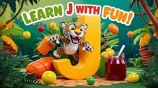 Jump Into Learning with the Catchy Letter J Phonics Song  ABC Song For Kids Shorts [upl. by Intirb987]