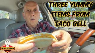 German Eats Three Yummy Items from Taco Bell🌮 [upl. by Sitelc]