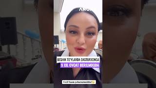 Shahlo Zoirova o’zbek beshik to’ylarida 9 xil ovqat berilayotganini aytdi anons [upl. by Akeyla920]