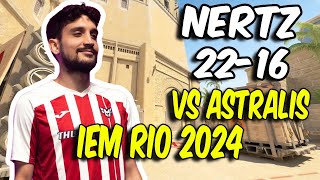 CS2 POV  HEROIC NertZ 2216 vs Astralis Mirage  IEM Rio 2024 [upl. by Aylad]