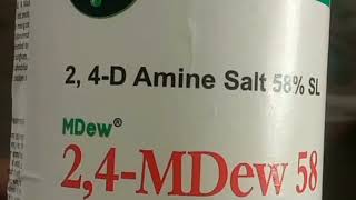 2 4 D Amine salt of Mondew। herbicide of wheet। farming kisanvikashkendra [upl. by Notlehs]