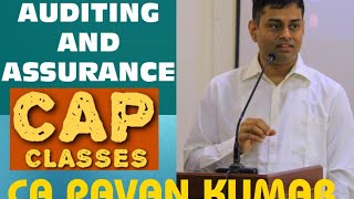 AUDIT PROCEDURES  PART 1  CAP CLASSES [upl. by Othilie158]