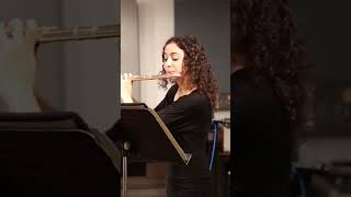 Bach Flute Sonata in e minor Movement 1 [upl. by Bahe48]