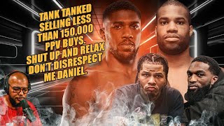 ☎️Insiders Claim Tank’s Pay Per View Tanked🫣Joshua and Dubois Almost Come To Blows 😱 [upl. by Man]