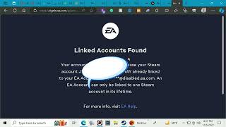 TO CONTINUE LINKING YOUR EA ACCOUNT HEAD BACK OVER TO STEAM ISSUE AND SOLUTION [upl. by Kassaraba720]