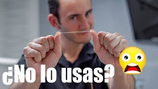 ¿NO usas hilo dental Querrás usarlo después de ver este video [upl. by Shiroma]