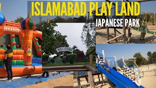 Playland Park in Islamabad  Japanese Park Family Park F9 Park Children Playland park Islamabad [upl. by Dimitri616]