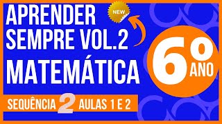 ðŸ“š 6Âº ANO  APRENDER SEMPRE VOL2  SEQ2  AULAS 01 E 02  FIGURAS POLIGONAIS PERÃMETRO E ÃREA [upl. by Ecneret]