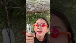 Survival Skills SIMPLE and USEFUL with shrimp camping outdoors bushcraft [upl. by Hanzelin]