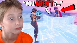 CRACKED 7 Year Old Voice Trolling A Fortnite Editing Coach… [upl. by Lady619]