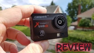 Campark Q3H 4K WiFi Action Camera REVIEW amp Sample Video and Pictures [upl. by Bertilla]