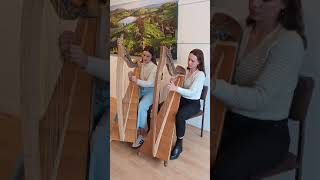 Harpists at Fergus Exhibition frm Carina [upl. by Yelahs959]