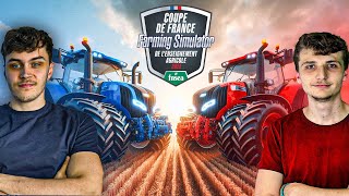 MON DERNIER LIVE FS22   Coupe De France Farming Simulator  feat MisterWallon [upl. by Rajewski889]