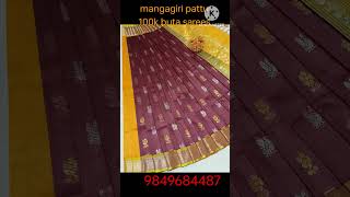 Mangagiri pattu 100k buta sarees ✅ [upl. by Isabea]