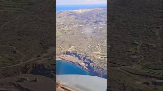 Landing in Pantelleria Islsnd aircraftcrew [upl. by Barina391]