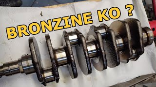 Verifica Bronzine di Banco e Biella  Suzuki F10A  Revisione Motore  parte 7 [upl. by Emmit656]