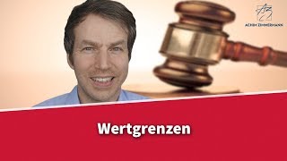 Wertgrenzen in der Zwangsversteigerung  Was bedeuten sie  Rechtsanwalt Dr Achim Zimmermann [upl. by Zilla]