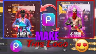 Free Fire Gaming Logo Editing Picsart 🔥 [upl. by Avalsorim]