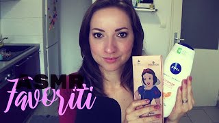 Favoriti kozmetika ASMR  whisspering tapping [upl. by Retluoc]