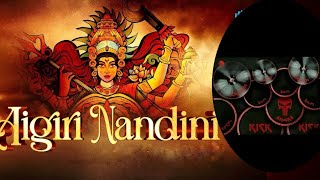 Aigiri Nandini  Mahishasura Mardini Real drum cover by Hridoyaigirinandini music cover [upl. by Atiken]