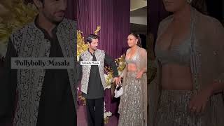 Anushka Ranjan and Aditya Seal at Manish Malhotra’s house [upl. by Aliekahs719]