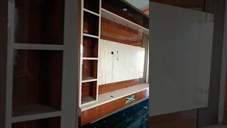 TV unit model design video youtubeshorts interiorwooddesign foryou home [upl. by Muna]