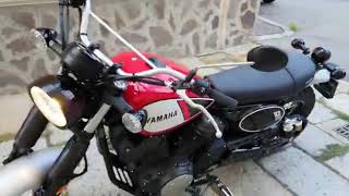 YAMAHA SCR 950 ANNO 2020 SCARICO AKRAPOVIC [upl. by Friedberg]