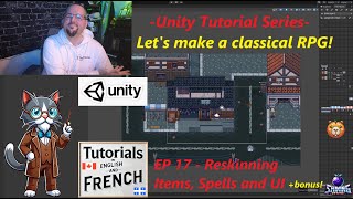 Unity Tutorial Series  Episode 17 English Version [upl. by Leiuqeze]