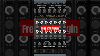 VR55 DrumComputer Free VST Plugin  Best Free Plugin By Sample Science [upl. by Enedan]