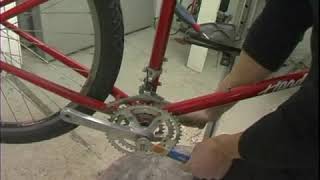 How to Remove a Bicycle Pedal Crank [upl. by Guinna]