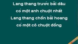 Dam Cuoi Chuot Karaoke  Gạt Tàn Đầy  CaoCuongPro [upl. by Wonacott]