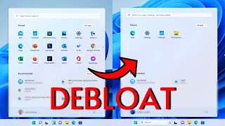 Debloat Windows 11 Installation like a pro 2024 [upl. by Ki]