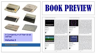 A Compendium of Atari 8bit Games Volume 2  Book Preview [upl. by Handbook274]