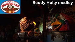 The rock afire explosion  Buddy Holly medley  Billy bobs wonderland [upl. by Carolynne]