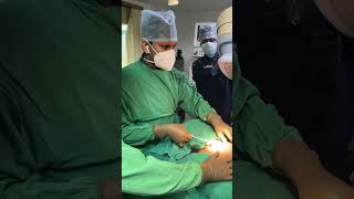 Live demonstration of Tunnelled Hickman catheterBloodcancerchemotherapybonemarrowtransplant [upl. by Ronna]