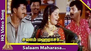 Salaam Maharasa Video Song  Badri Movie Songs  Thalapathy Vijay Hits  Vivek  Pyramid Music [upl. by Anawal771]