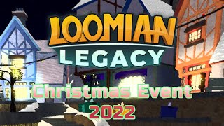 Loomian Legacy  Christmas Event 2022 [upl. by Aidnama]