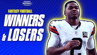 Week 16 Christmas Eve Winners amp Losers Waiver Wire amp Injury News  2023 Fantasy Football Advice [upl. by Analiese]