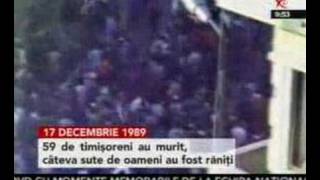 17 decembrie 1989  primii martiri ai Revolutiei [upl. by Acirem]