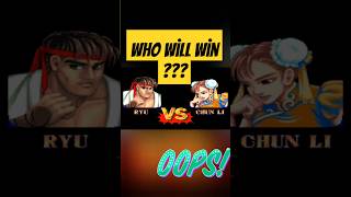 ryu vs chun li  chun li is very fast street fighter 2 [upl. by Dasya8]