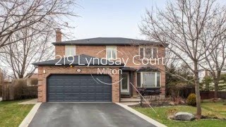 MILTON Home for Sale  219 Lyndsay Court  The Charlton Advantage Real Estate Team [upl. by Duncan]