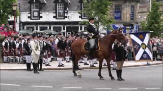 Galashiels Braw Lads Day  Dipping the Burgh Flag [upl. by Eneryc]