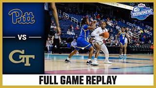 Pitt vs Georgia Tech Full Game Replay  2024 Ally ACC Womens Basketball Tournament [upl. by Tahp]